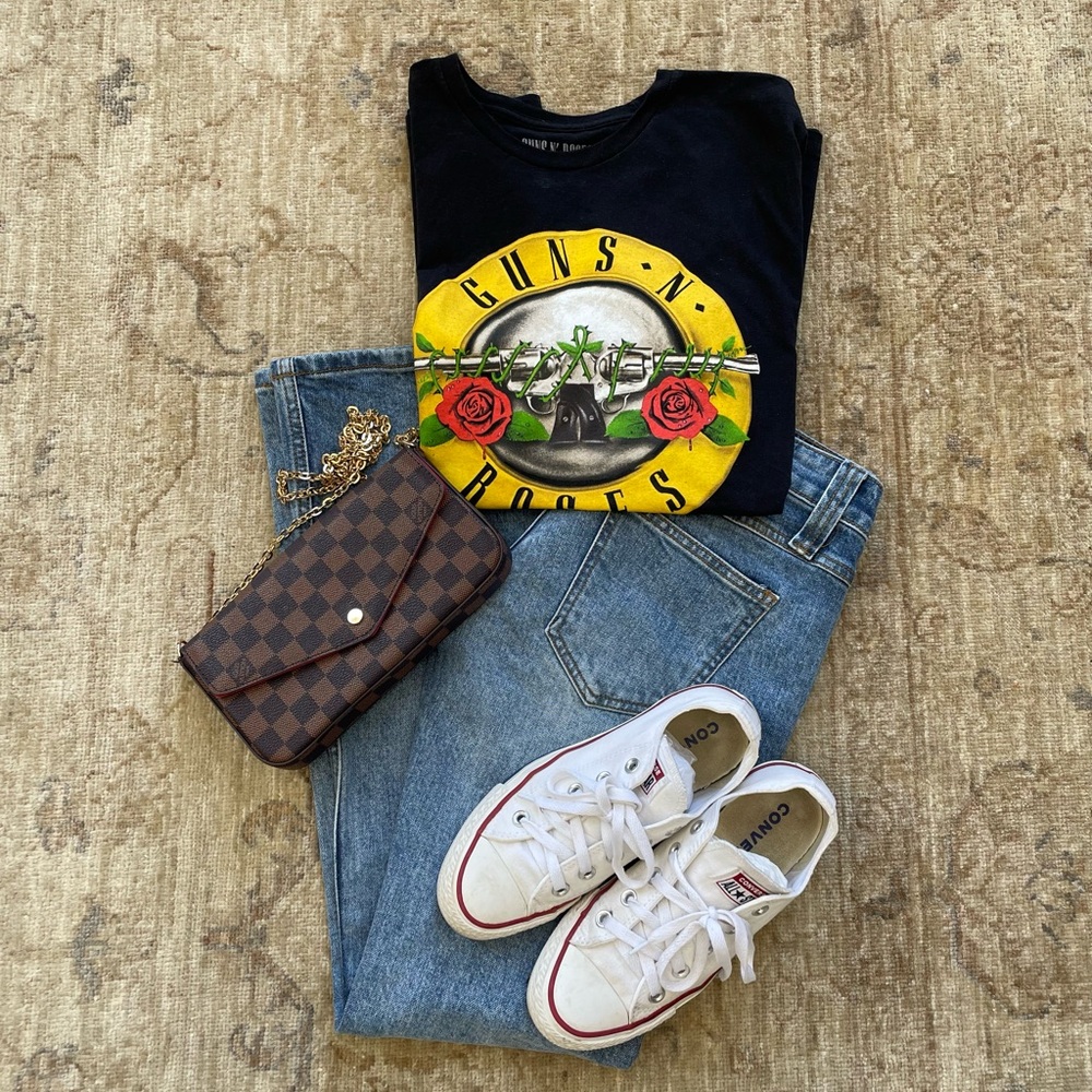 Guns N' Roses Black Graphic Short Sleeve Tee - Picture 9 of 9
